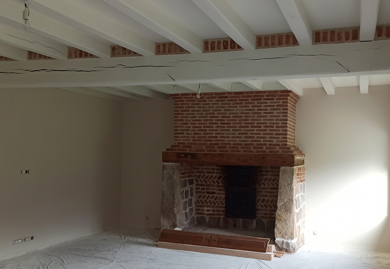 Rénovation peinture réalisée près de Cany-Barville